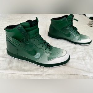 Nike Dunk High Supreme Spark Destroyers Green Mens size 11.5